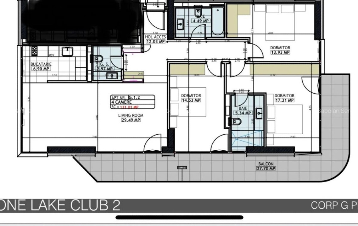 Apartament 4 camere Aviației Lux One