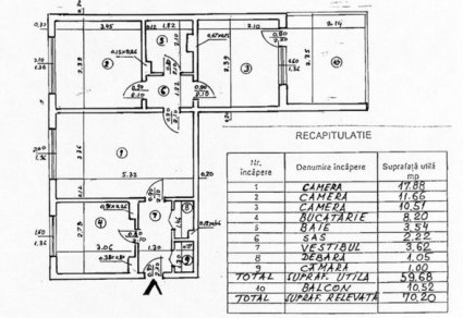 Vanzare Apartament de 3 camere, zona Pantelimon