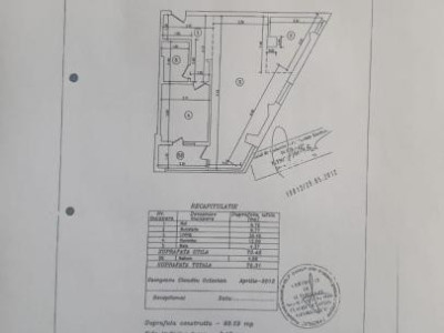 Apartament de vanzare Vitan Mall - 88 mp construiti.