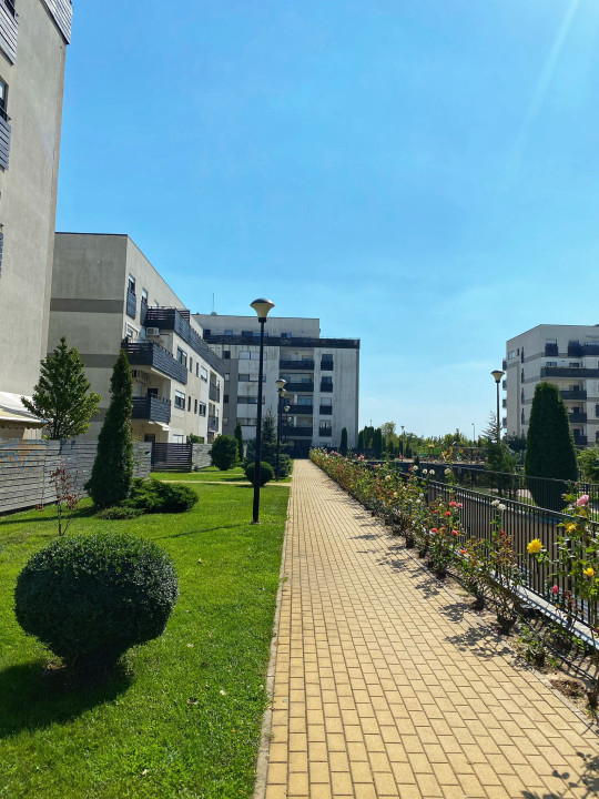 Închiriere apartament 3 camere, 2 locuri parcare - Natura Residence, Băneasa
