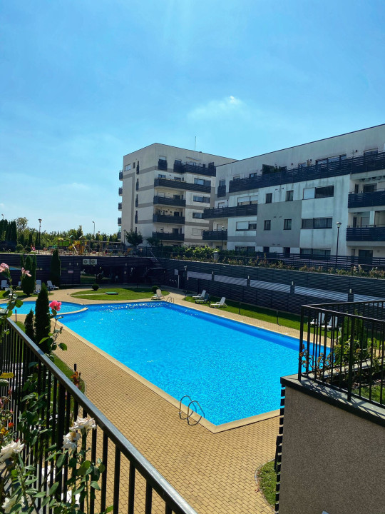 Închiriere apartament 3 camere, 2 locuri parcare - Natura Residence, Băneasa