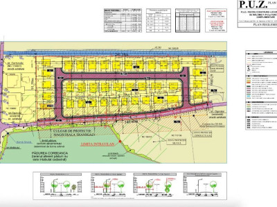 Teren Corbeanca 20.000 mp PUZ Aprobat, deschidere la pădure