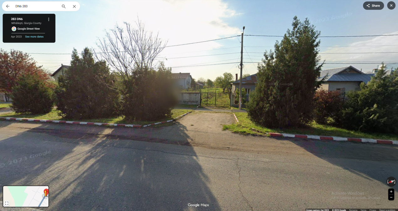 Vanzare teren intravilan, comuna Mihailesti, judetul Giurgiu, deschidere la DN6