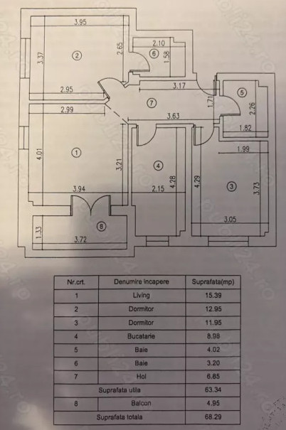 Inchiriere Apartament de 3 camere, zona Chiajna
