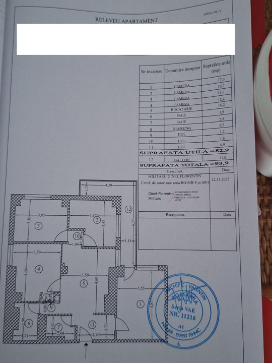    Apartament 4 camere Militari Lujerului