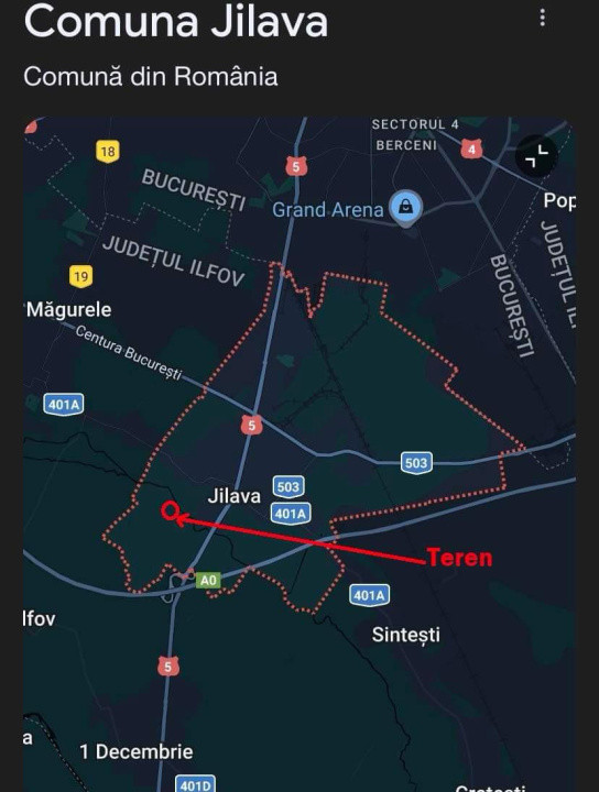 Teren Intravilan JILAVA