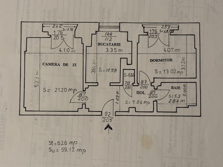 Vanzare apartament 2 camere Piata Victoriei