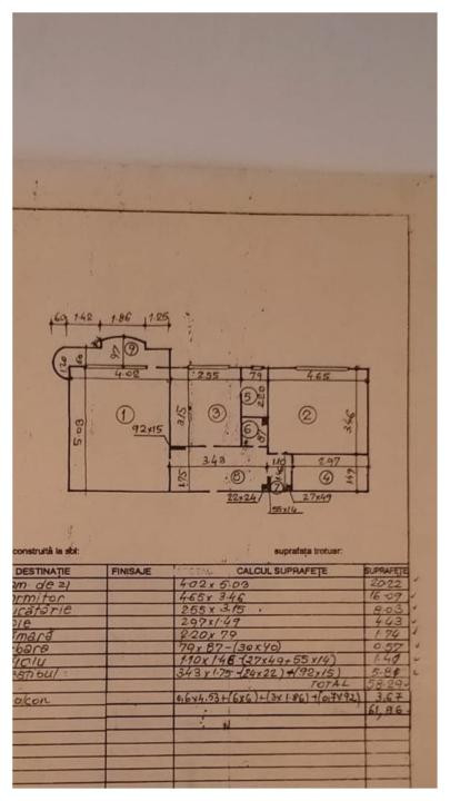 Vanzare apartament 2 camere Militari - Uverturii
