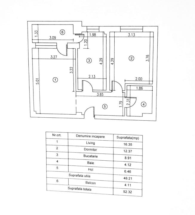 Vanzare 2 camere Militari Residence