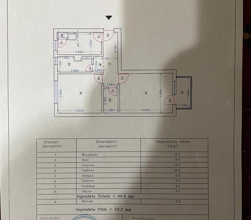 Vanzare apartament 2 camere Militari - Apusului