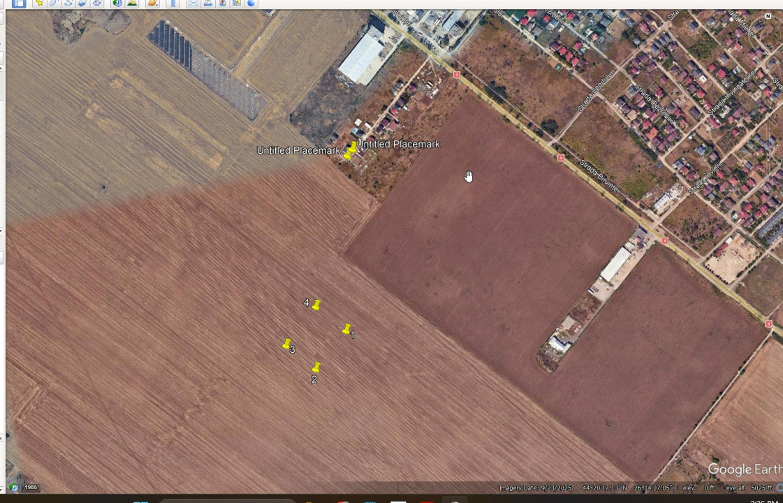Teren cu PUZ , 9500 mp , DN 4 