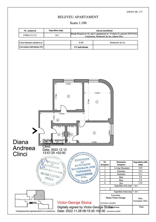 3 camere , 2 bai  , negociabil , nu se aplica tva