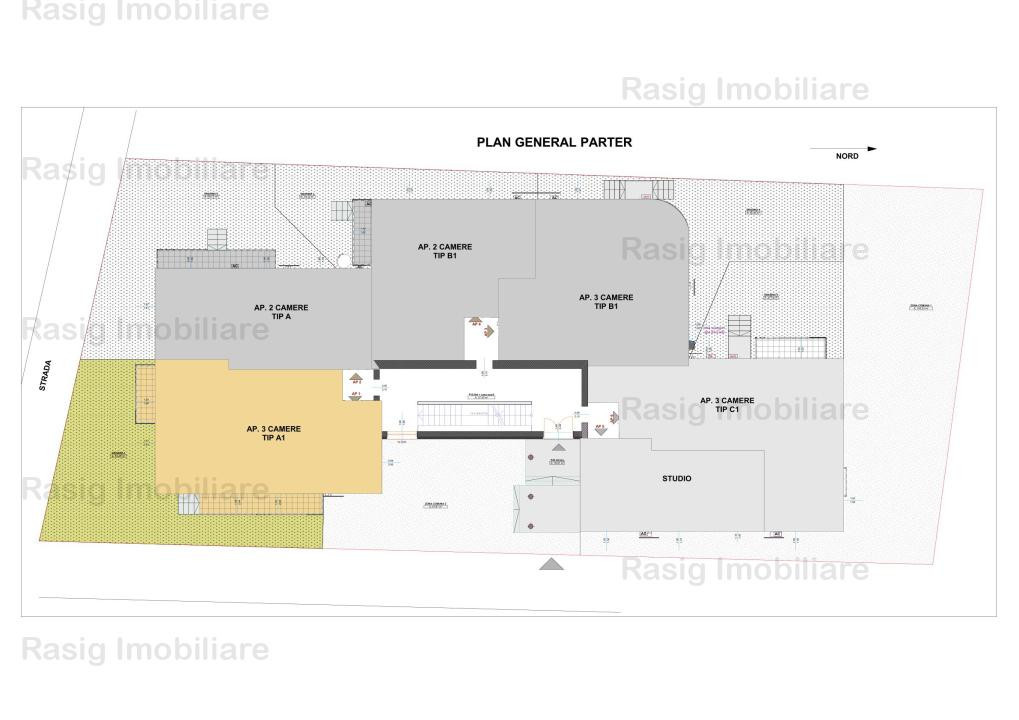  3 camere parter cu balcon si gradina ! 