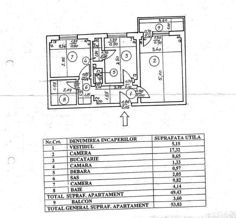 Vanzare apartament 2 camere Mosilor - Obor.