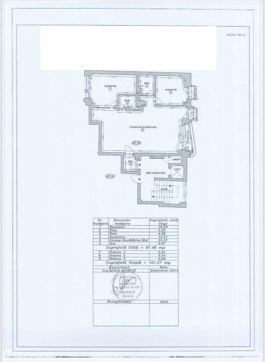 Vanzare apartament 3 camere Zona Romana - Mihai Eminescu